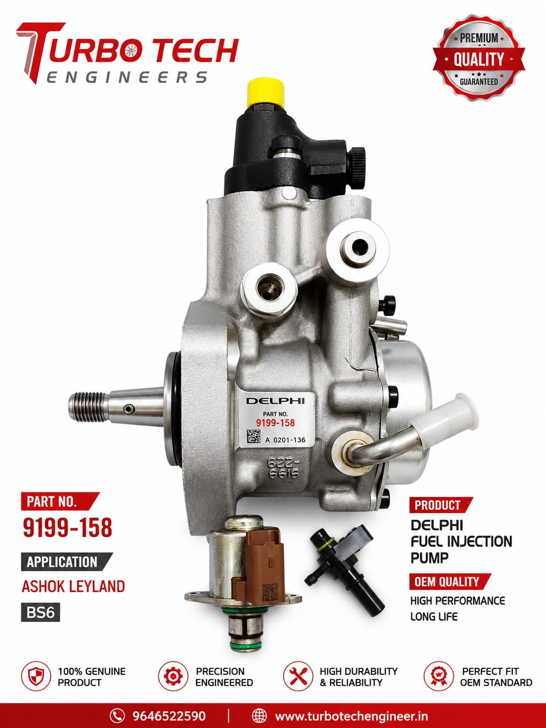 Fuel Injection Pump – Ashok Leyland BS6