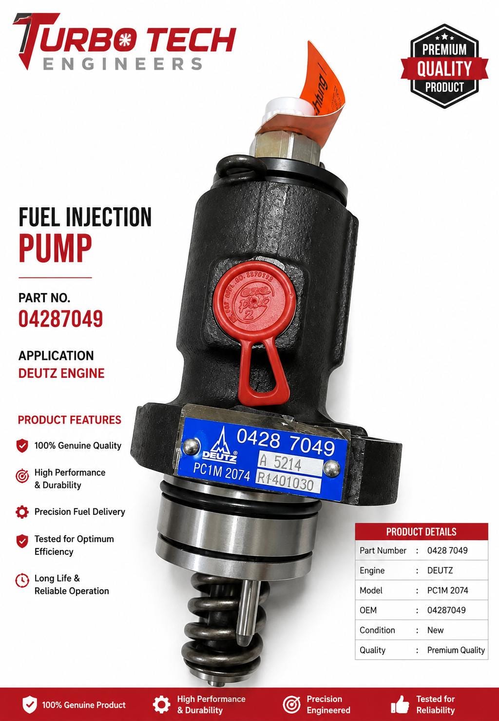 Deutz Fuel Injection Pump