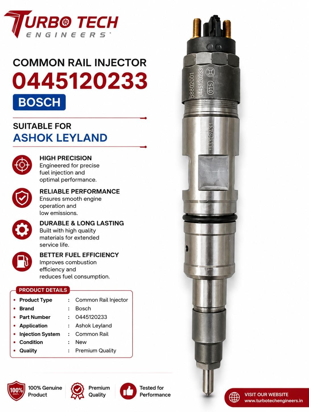 Bosch Common Rail Injector