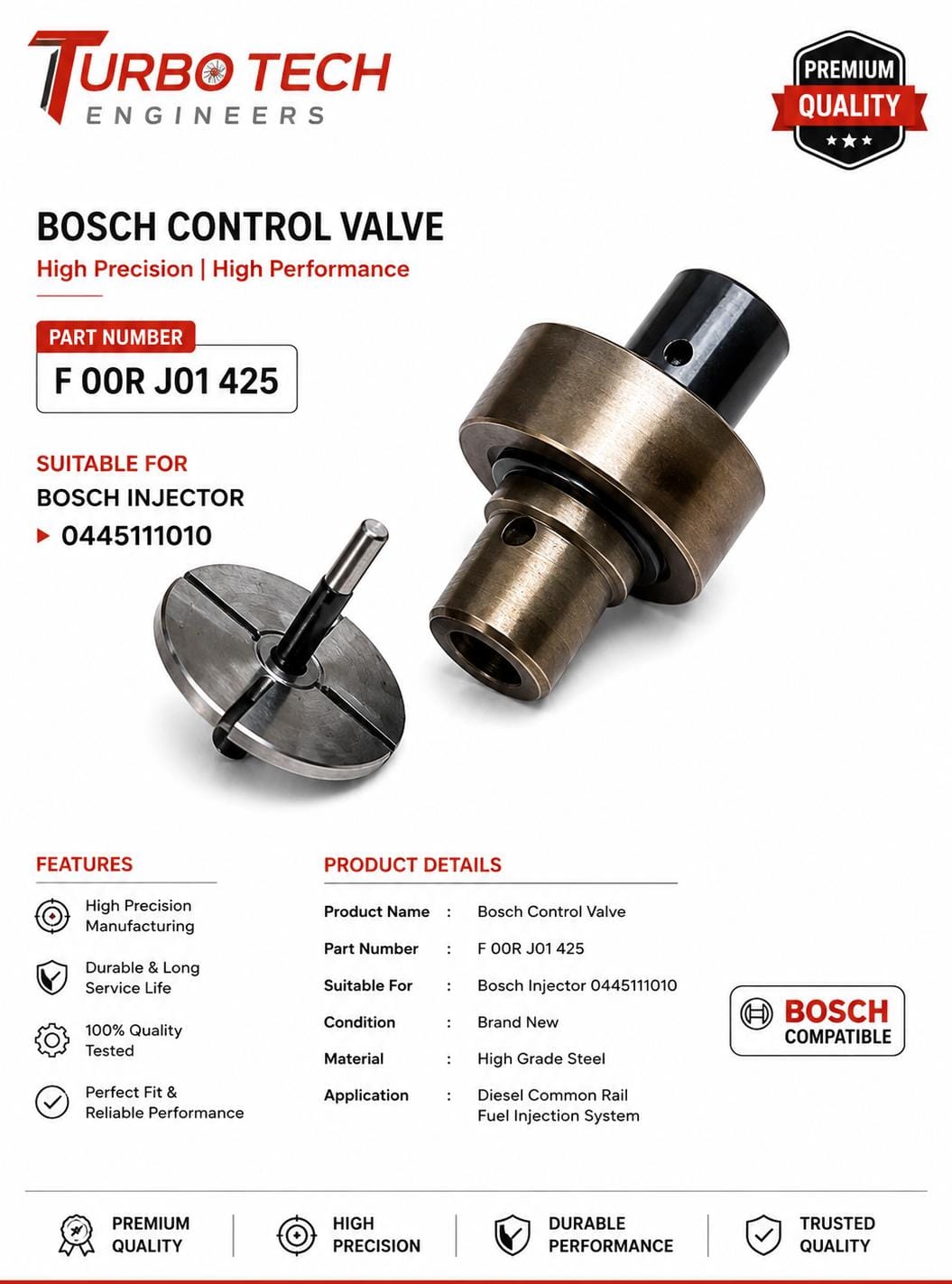 Bosch Control Valve