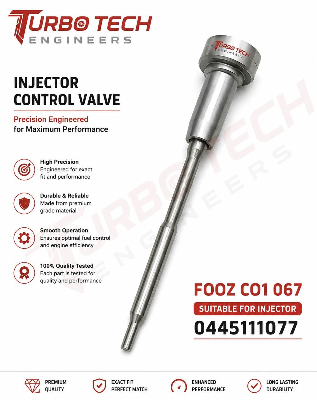 Injector Control Valve – Suitable for Injector 0445111077