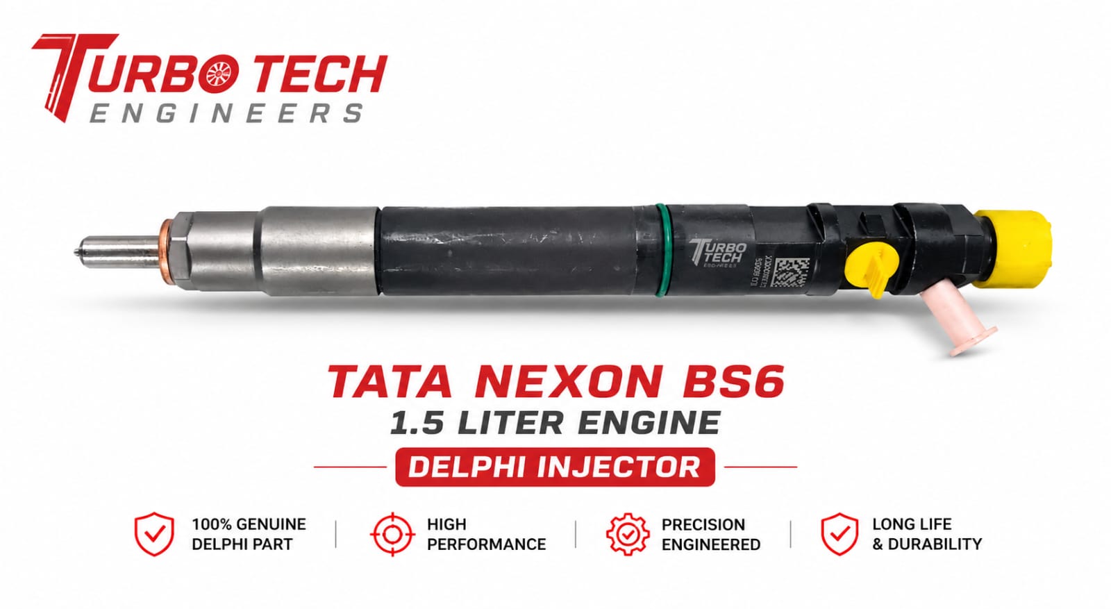 Tata 1.5L Delphi Common Rail Injector