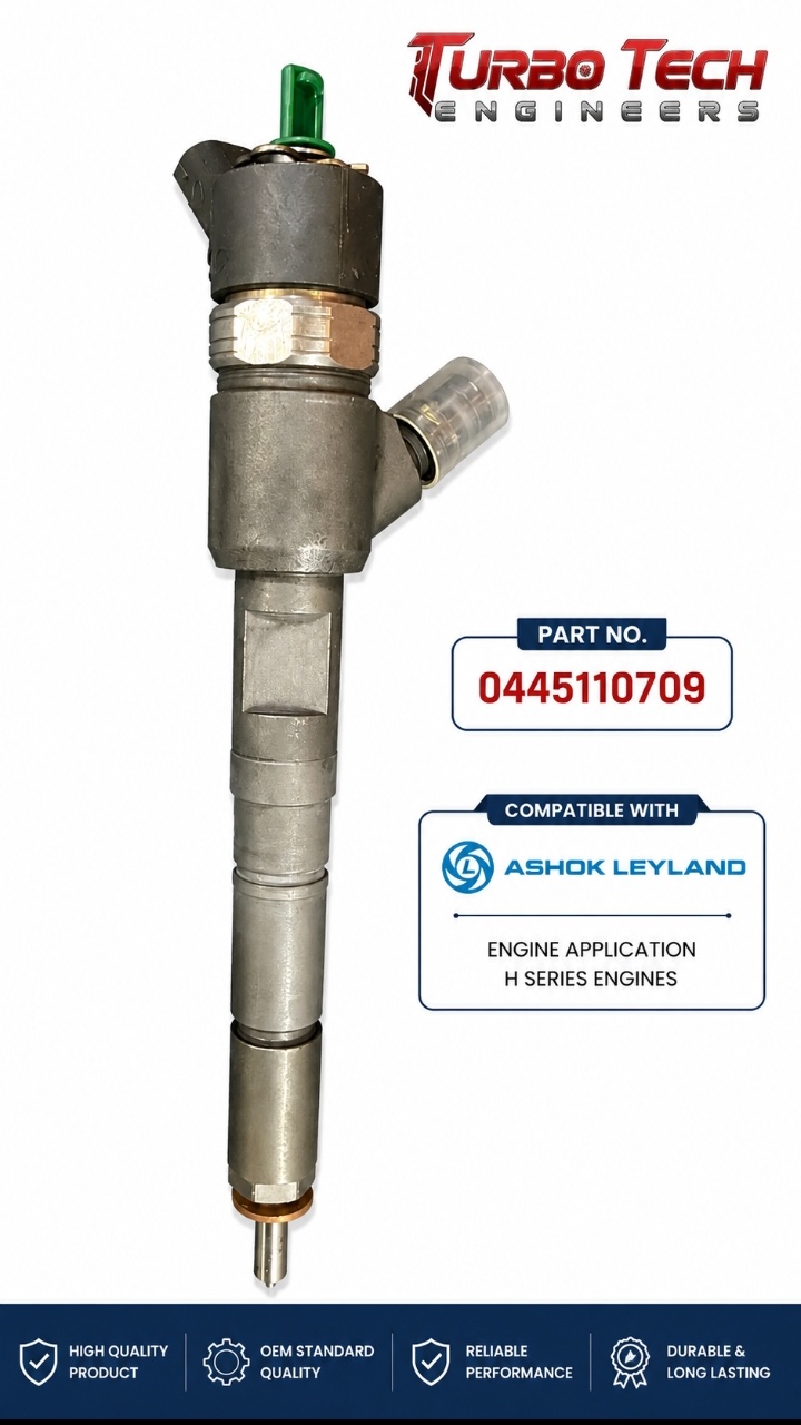 Bosch Common Rail Injector – Ashok Leyland BS4