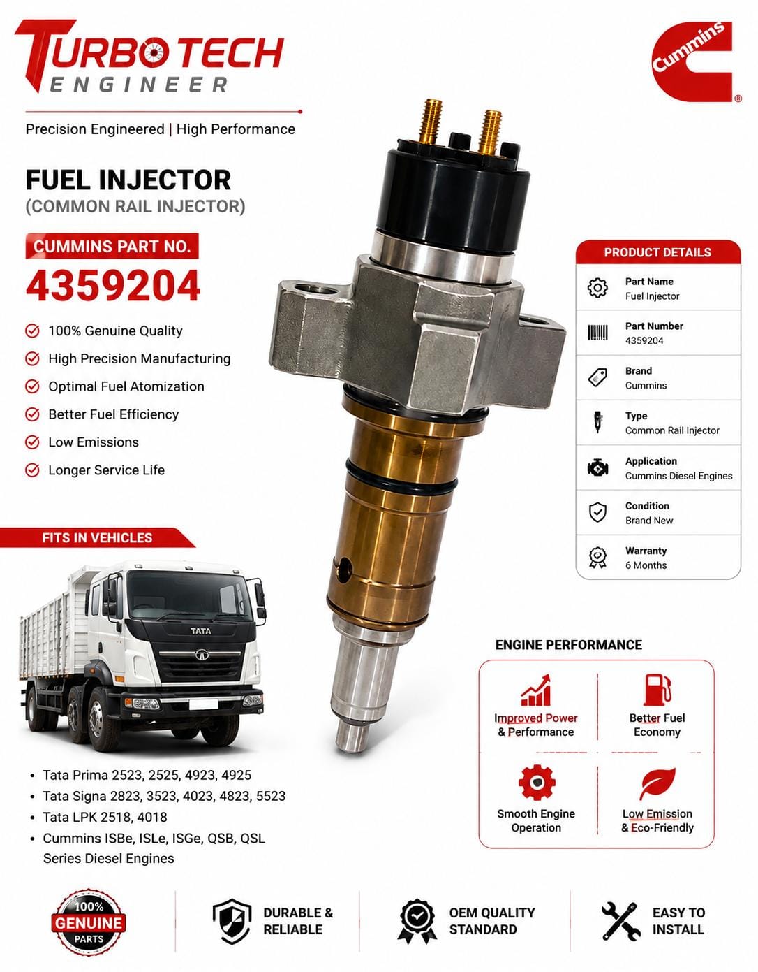 Cummins Fuel Injector