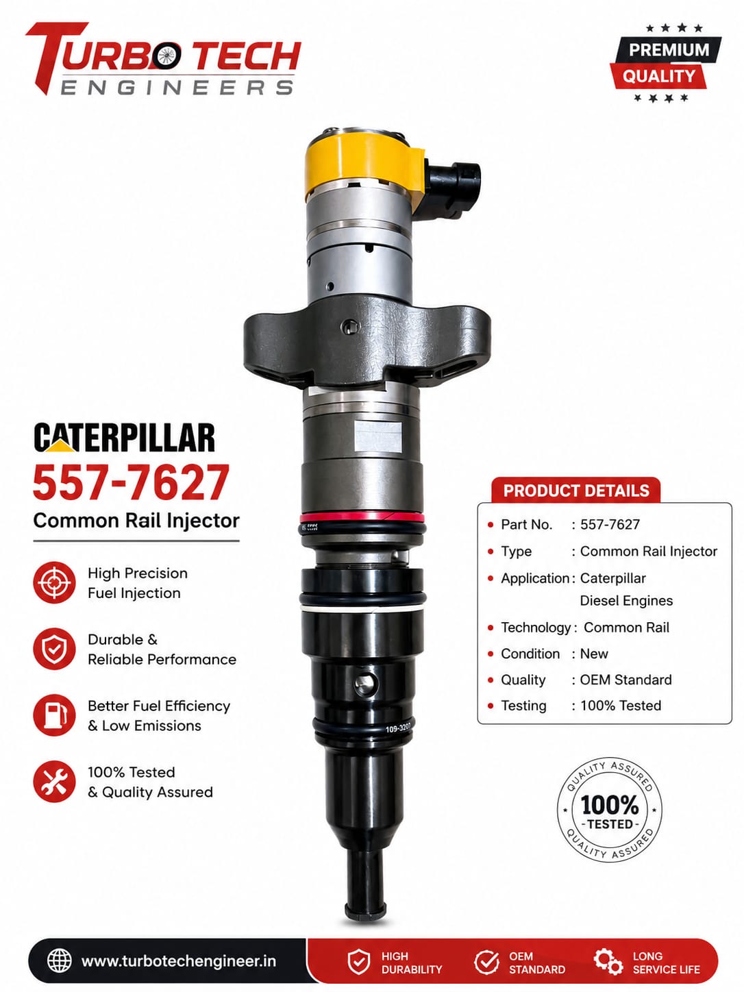 Caterpillar Common Rail Injector