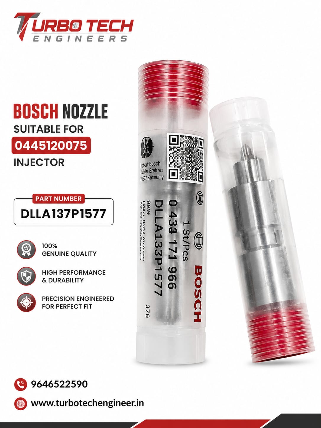 Bosch Injector Nozzle DLLA137P1577