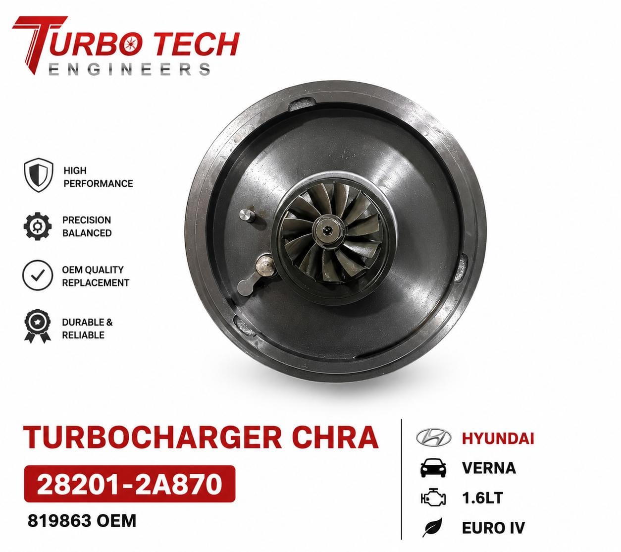 Turbocharger CHRA