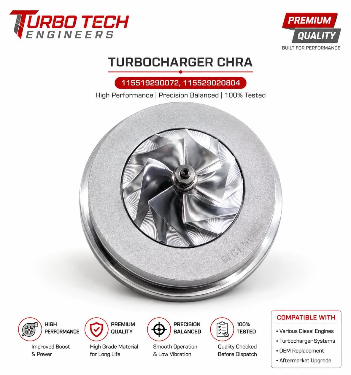 Turbocharger CHRA