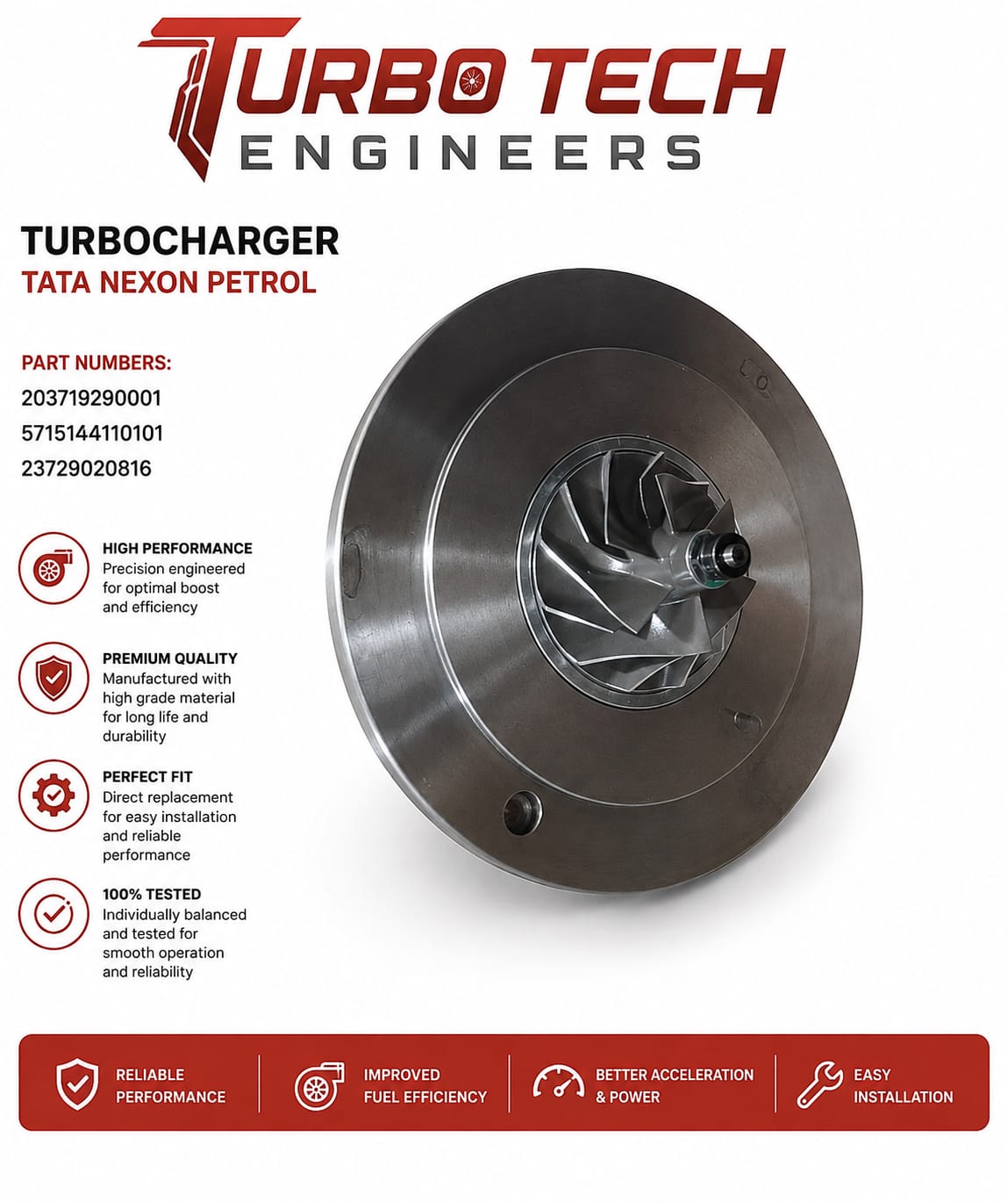 Tata Nexon Petrol Turbocharger
