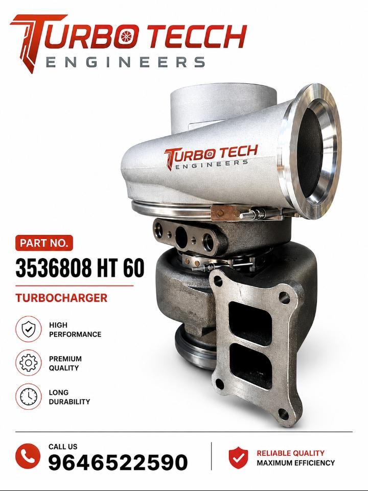 HT60 Turbocharger (Water Cooled)