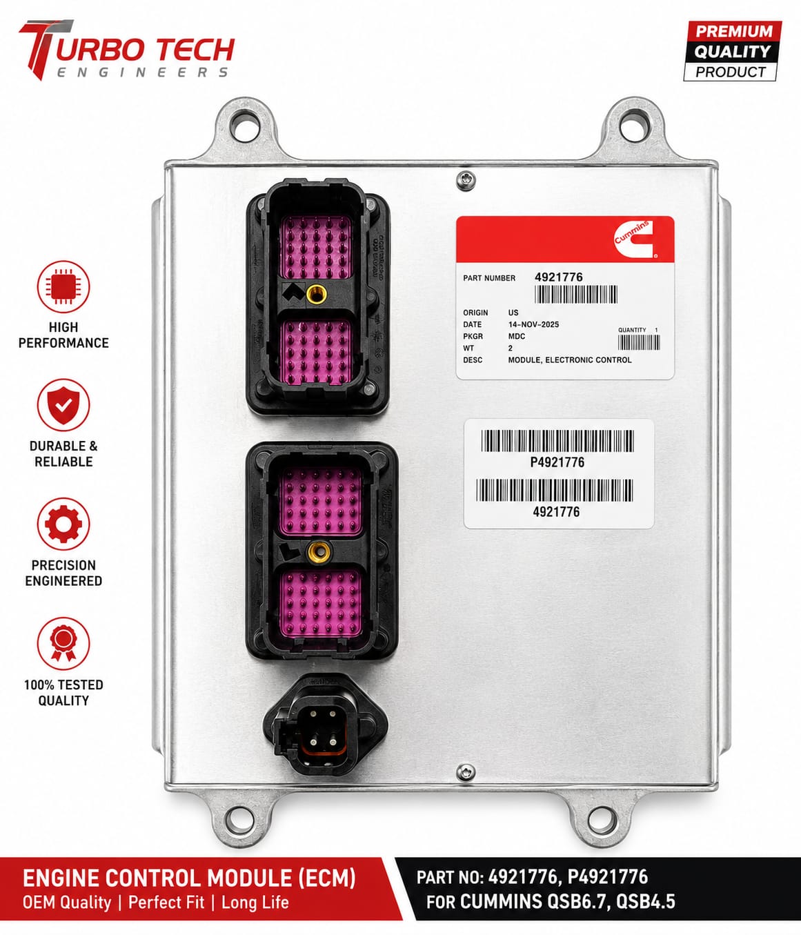 Cummins Engine Control Module (ECM)