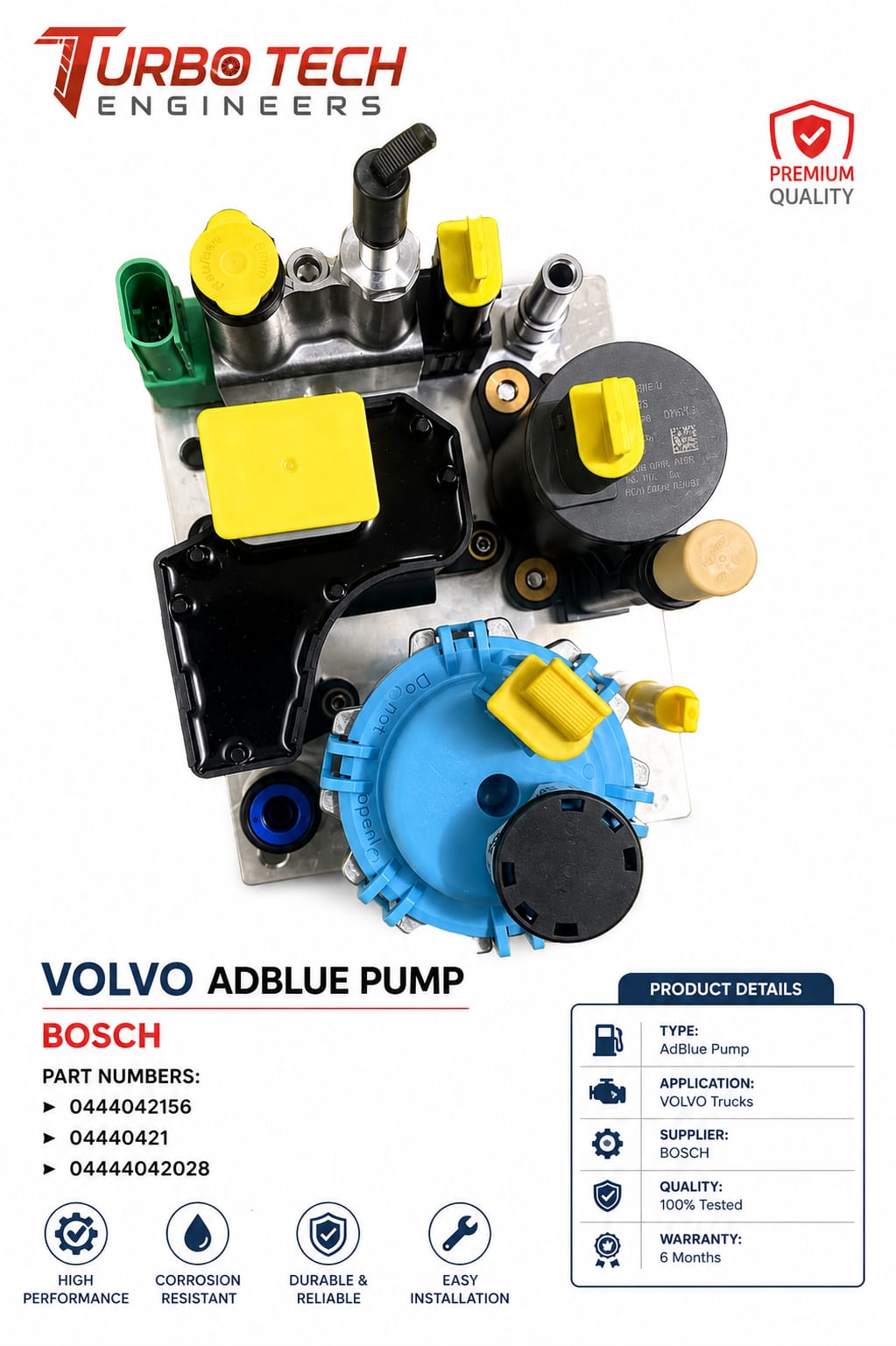 Volvo AdBlue Pump